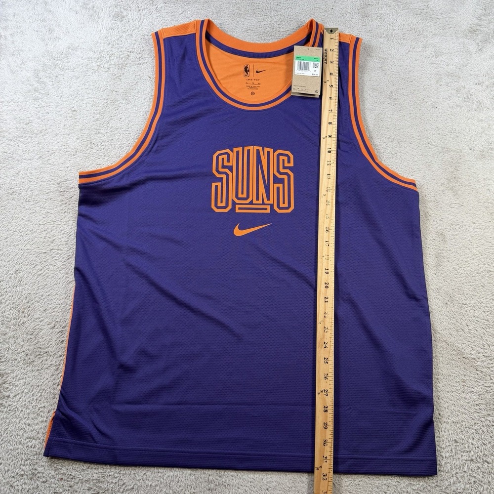 Nike Phoenix Suns Tank Top Men XL Courtside Split DNA Performance Jersey Dri-Fit - Picture 4 of 7